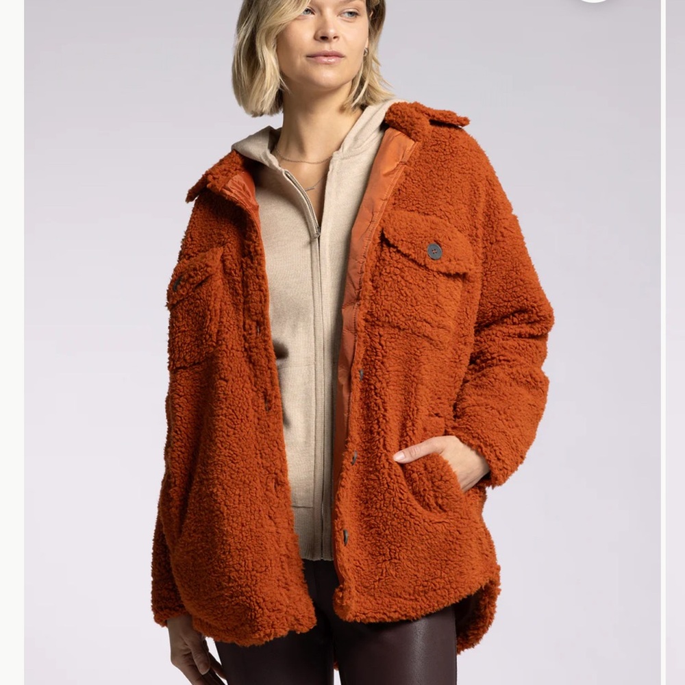 Universal Thread Rust Teddy Jacket - Picture 9 of 11
